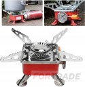 PORTABLE TOURING GAS COOKER FOR CARTRIDGES, MINI CAMPING CARTRIDGES