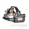 HEAD LAMP FOR THE HEAD 5XLED CREE HEAD LAMP POWERFUL, ADJUSTABLE WITH CHARGERS