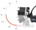 LATARKA CZOŁOWA NA GŁOWĘ CZOŁÓWKA 5XLED CREE MOCNA REGULOWANA Z ŁADOWARKAMI
