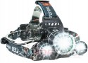 HEAD LAMP FOR THE HEAD 5XLED CREE HEAD LAMP POWERFUL, ADJUSTABLE WITH CHARGERS