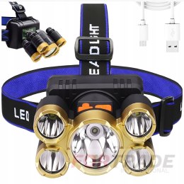 5 led small headlamp