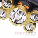 HEAD LAMP FOR THE HEAD HEAD LAMP 5 X LED ZOOM CREE POWERFUL 4 MODES ALUMINUM