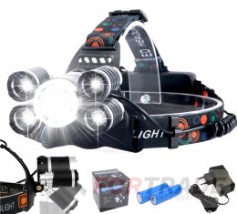 SCHEINWERFER FÜR DEN SCHEINWERFER SCHEINWERFER 5 X LED ZOOM CREE LEISTUNGSSTARKE LAMPE 5 MODI