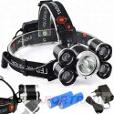 HEAD LAMP FOR THE HEAD HEAD LAMP 5 X LED ZOOM CREE POWERFUL LAMP 5 MODES