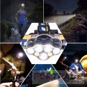 SCHEINWERFER FÜR DEN SCHEINWERFER SCHEINWERFER 7XLED CZOOM CREE LEISTUNGSSTARKE EINSTELLBARE LAMPE