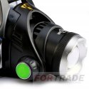 HEAD LAMP FOR THE HEAD LED HEAD LAMP ZOOM POWERFUL ADJUSTABLE WITH CHARGERS