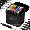 DOUBLE-SIDED MARKERS TOUCH MARKERS MEGA SET BAG 48PCS WATERPROOF MARKERS