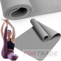 YOGAMATTE FÜR FITNESSÜBUNGEN TOURING UNTERSTÜTZUNG 61X173 CM SCHAUMSTOFFMATTE