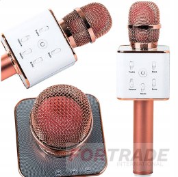 MIKROFON DO KARAOKE BEZPRZEWODOWY BLUETOOTH Z GŁOŚNIKIEM USB DLA DZIECI