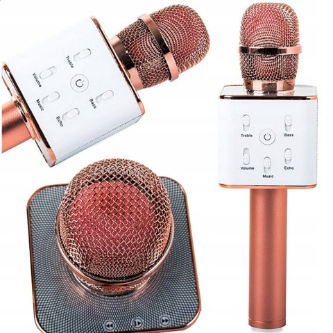 WIRELESS BLUETOOTH KARAOKE MICROPHONE WITH USB SPEAKER FOR CHILDREN