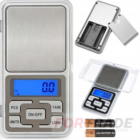 PRECISION ELECTRONIC POCKET MINI JEWELRY SCALE, ACCURATE 200/0.01