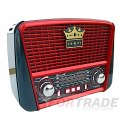 TRAGBARES KÜCHENRADIO FÜR SOLARPANEELE RETRO BLUETOOTH BATTERIE USB