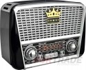 TRAGBARES KÜCHENRADIO FÜR SOLARPANEELE RETRO BLUETOOTH BATTERIE USB