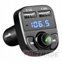 CAR TRANSMITTER FM MP3 USB BLUETOOTH CHARGER HANDSPHONE KIT