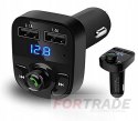 CAR TRANSMITTER FM MP3 USB BLUETOOTH CHARGER HANDSPHONE KIT