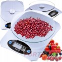 ELECTRONIC KITCHEN SCALE, PRECISE, LCD DISPLAY, UP TO 5KG, GLASS SCALE