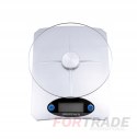 ELECTRONIC KITCHEN SCALE, PRECISE, LCD DISPLAY, UP TO 5KG, GLASS SCALE