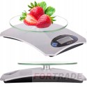 ELECTRONIC KITCHEN SCALE, PRECISE, LCD DISPLAY, UP TO 5KG, GLASS SCALE