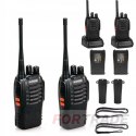 WALKIE TALKIE PMR BAOFENG SHORT WAVE RANGE UP TO 6KM, 16 CHANNELS X 2 PCS