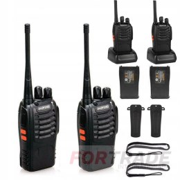 WALKIE TALKIE PMR BAOFENG SHORT WAVE RANGE UP TO 6KM, 16 CHANNELS X 2 PCS