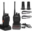 WALKIE TALKIE PMR BAOFENG SHORT WAVE RANGE UP TO 6KM, 16 CHANNELS X 2 PCS