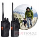 WALKIE TALKIE KRÓTKOFALÓWKA PMR BAOFENG ZASIĘG DO 6KM,16 KANAŁÓW X 2 SZT