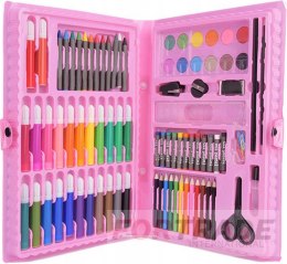 ARTISTIC PAINTING SET CENCILS PENS TRIPS PAINTS 86 ELEMENTS