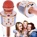 WIRELESS BLUETOOTH KARAOKE MICROPHONE FOR CHILDREN USB SPEAKER