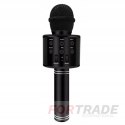 Round karaoke microphone