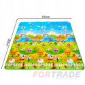 LARGE THERMAL DOUBLE-SIDED EDUCATIONAL FOAM MAT CHINA 180 X 150 FORTRADE