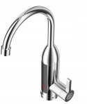 Lcd water heater tap chrome