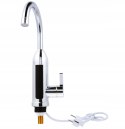 Lcd water heater tap chrome