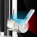 Lcd water heater tap chrome