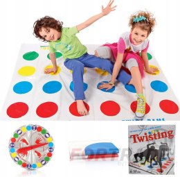 GESCHICKLICHKEITSSPIEL FÜR DIE FAMILIE MAT PARTY TWISTER