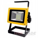 HALOGEN POWERFUL PORTABLE BATTERY LARGE LED HANDLAMP 30 W FORTRADE