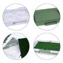 Litterside learning mat with artificial grass for cat dogs puppies 47x34x6