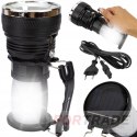 4 led round handlamp solar new