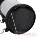 4 led runde handtaschenlampe solar neu