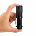 MILITARY FIELD TACTICAL FLASHLIGHT 3 PCS LED SET + CASE, ZOOM MODE