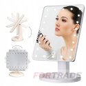 ILLUMINATED TOUCH COSMETIC MIRROR FOR MAKEUP AND PAINTING ADJUSTMENT