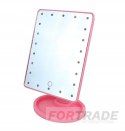 ILLUMINATED TOUCH COSMETIC MIRROR FOR MAKEUP AND PAINTING ADJUSTMENT