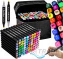 DOUBLE-SIDED MARKERS ALCOHOL PENS HIGHLIGHTER ALCOHOL PROMARKERS CASE