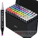 DOUBLE-SIDED MARKERS ALCOHOL PENS HIGHLIGHTER ALCOHOL PROMARKERS CASE