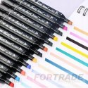 DOPPELSEITIGE MARKER-ALKOHOL-STIFTE HIGHLIGHTER ALKOHOL-PROMARKERS-ETUI