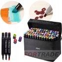 DOUBLE-SIDED MARKERS ALCOHOL PENS HIGHLIGHTER ALCOHOL PROMARKERS CASE