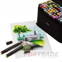 DOUBLE-SIDED MARKERS ALCOHOL PENS HIGHLIGHTER ALCOHOL PROMARKERS CASE