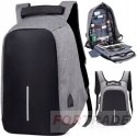 ANTI-THEFT YOUTH URBAN BACKPACK FOR SCHOOL WATERPROOF USB PORT