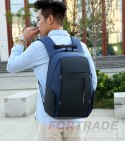 ANTI-THEFT YOUTH URBAN BACKPACK FOR SCHOOL WATERPROOF USB PORT