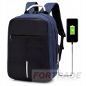 ANTI-THEFT YOUTH URBAN BACKPACK FOR SCHOOL WATERPROOF USB PORT