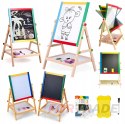 Large standing magnetic chalk board